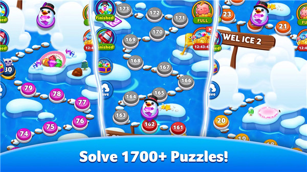 Jewel Ice Mania: Match 3 Puzzle