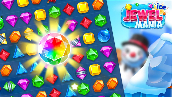 Jewel Ice Mania: Match 3 Puzzle