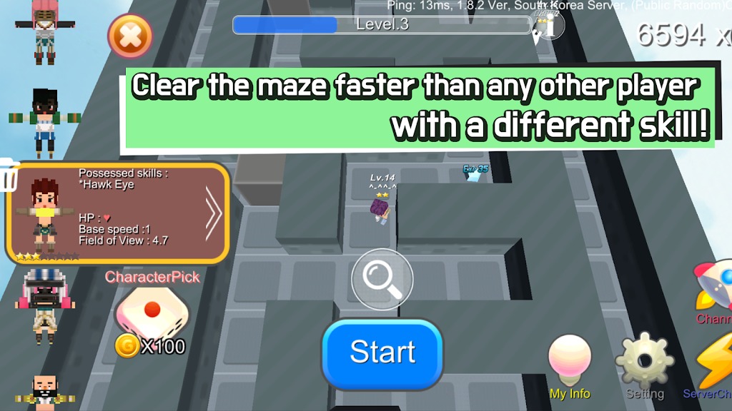 Maze.io screenshot