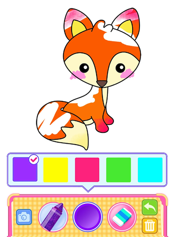 Unicorn Coloring Drawing Games screenshot