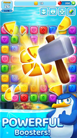 Pengle - Penguin Match 3