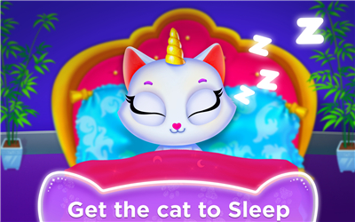 Unicorn Cat Princess Baby Game screenshot