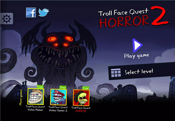 Troll Face Quest: Horror 2 screenshot