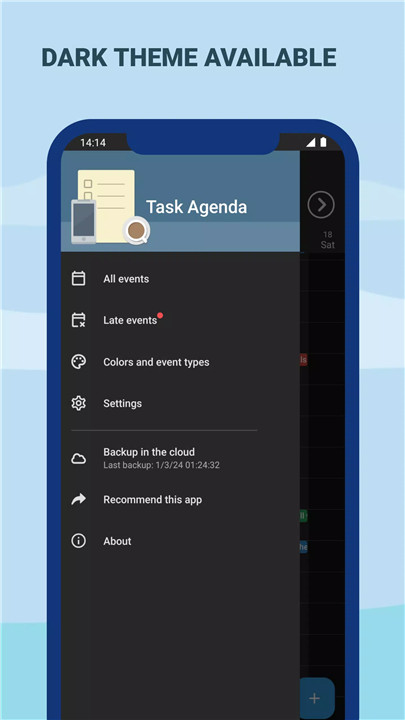 Task Agenda screenshot