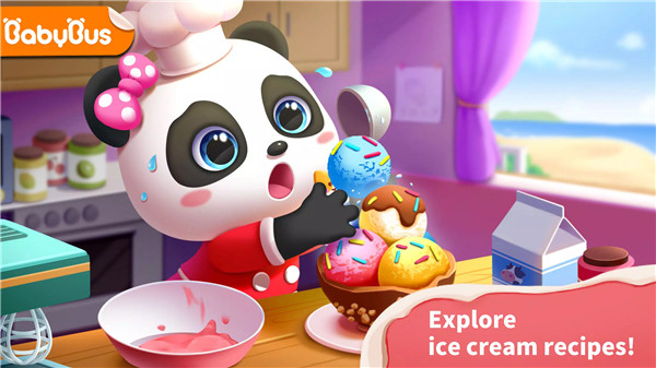 Baby Panda Ice Cream Shop screenshot