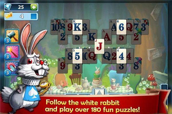 Solitaire Golf in Wonderland screenshot