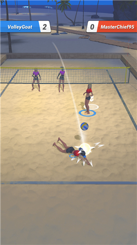 Beach Volley Clash screenshot