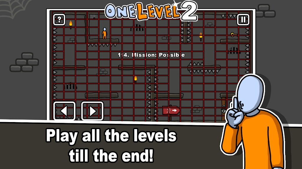 One Level 2: Stickman Jailbreak screenshot