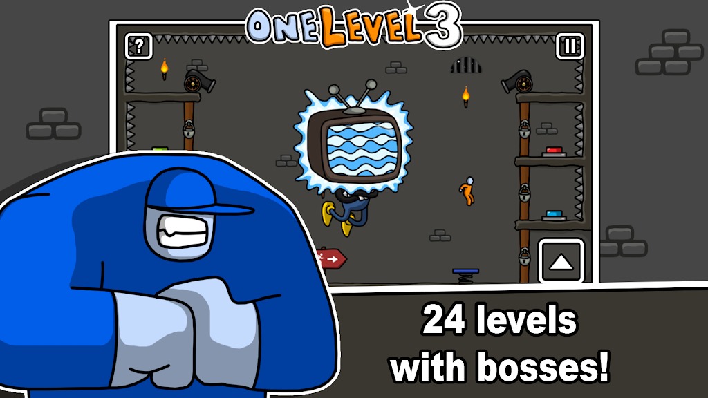 One Level 3: Stickman Jailbreak screenshot