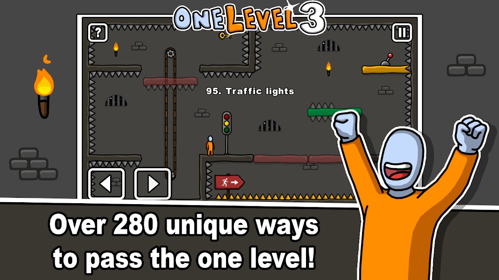 One Level 3: Stickman Jailbreak screenshot