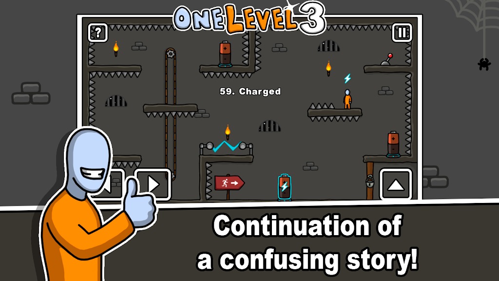 One Level 3: Stickman Jailbreak