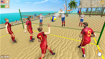 Volleyball 3D Champions Games screenshot