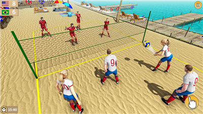 Volleyball 3D Champions Games screenshot