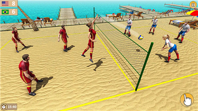 Volleyball 3D Champions Games screenshot