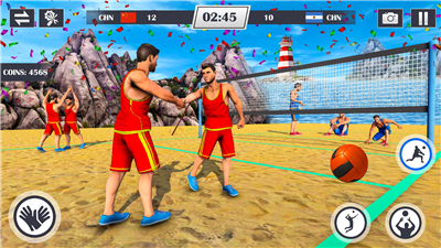 Volleyball Game 3D Sports Game screenshot