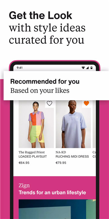 Zalando screenshot