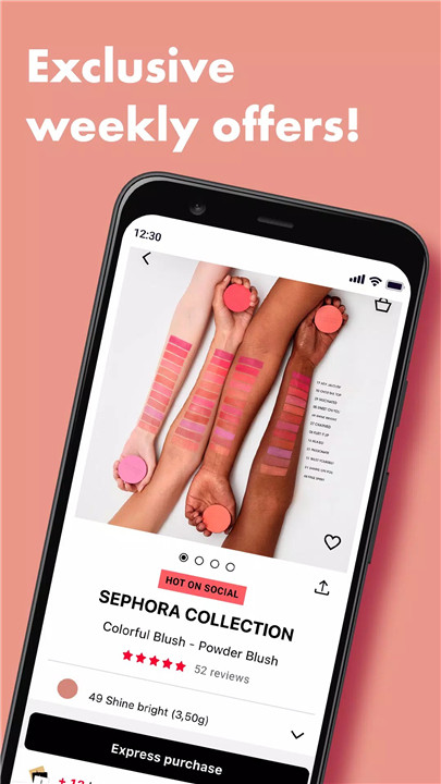 Sephora screenshot