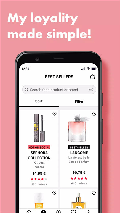 Sephora screenshot