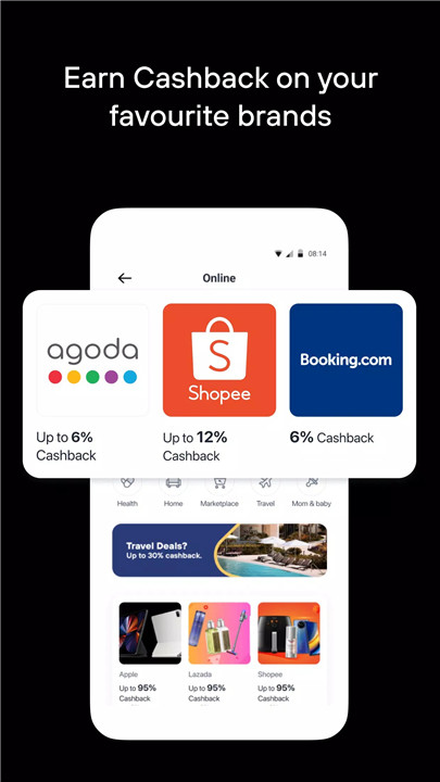 ShopBack screenshot