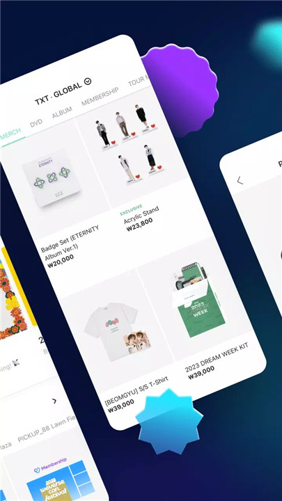 Weverse Shop screenshot