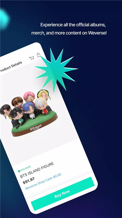 Weverse Shop screenshot