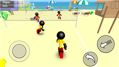 Stickman Beach Volleyball screenshot