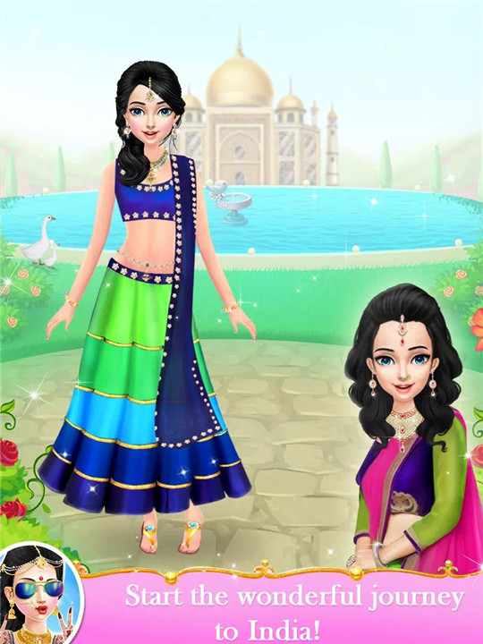 Indian Wedding Bride Fashion Dressup and Makeover screenshot