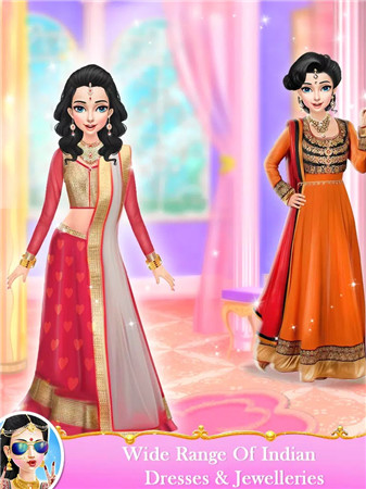 Indian Wedding Bride Fashion Dressup and Makeover