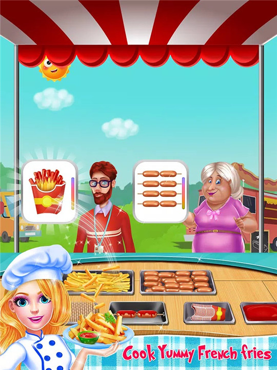 Street Food Restaurant: Cooking Game screenshot