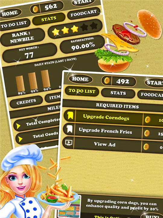 Street Food Restaurant: Cooking Game screenshot