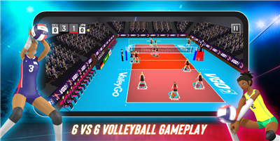 Volleyball: VolleyGo screenshot