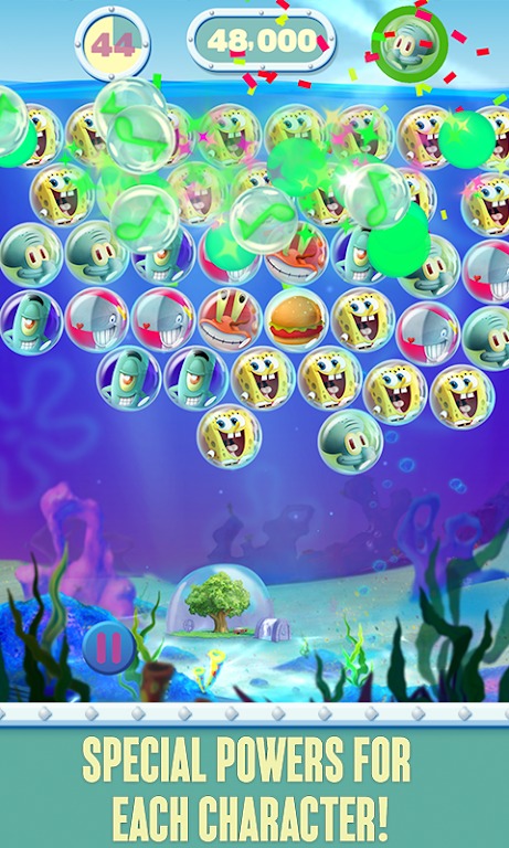 SpongeBob Bubble Party screenshot