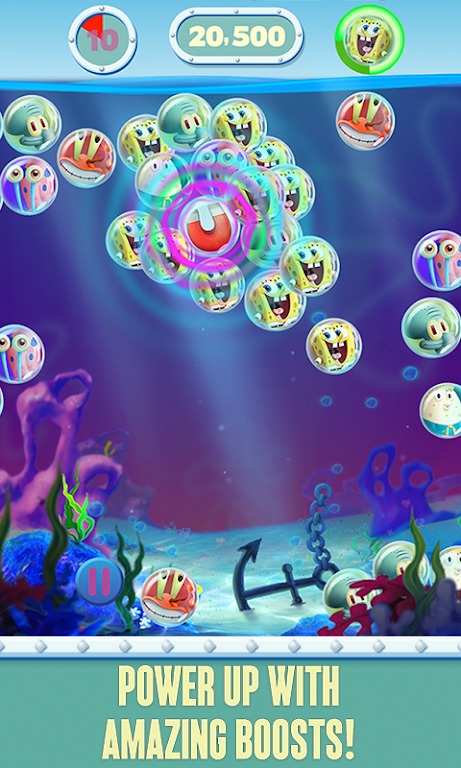 SpongeBob Bubble Party screenshot