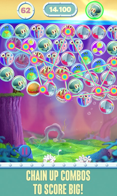 SpongeBob Bubble Party screenshot