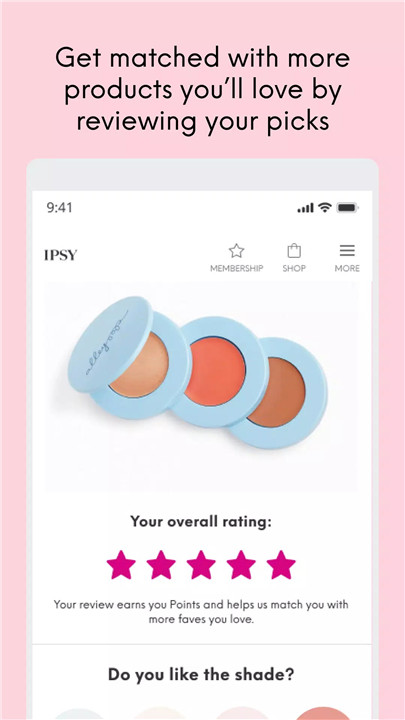 IPSY screenshot