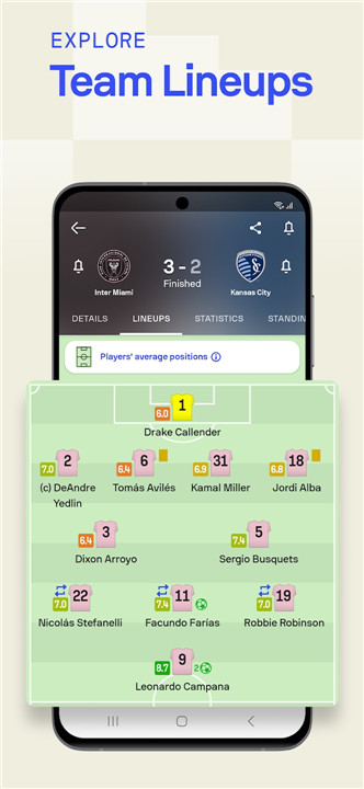 Sofascore screenshot