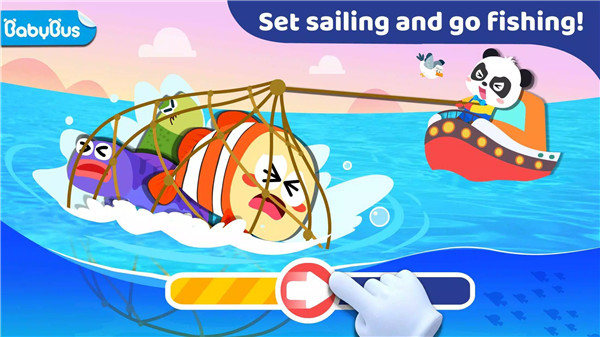 Baby Panda: Fishing screenshot