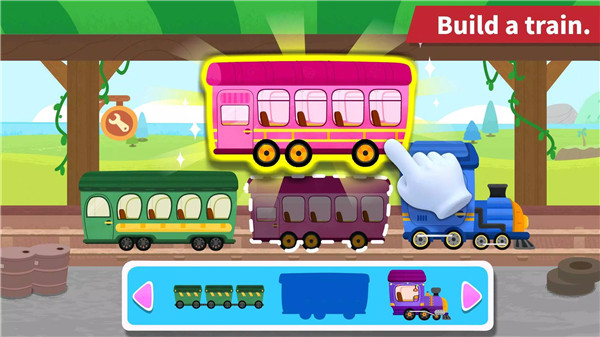 Baby Panda Train screenshot