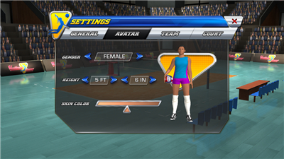 VolleySim: Visualize the Game screenshot