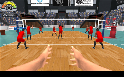 VolleySim: Visualize the Game screenshot