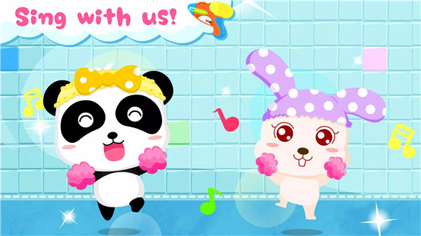 Baby Panda Bath Time screenshot