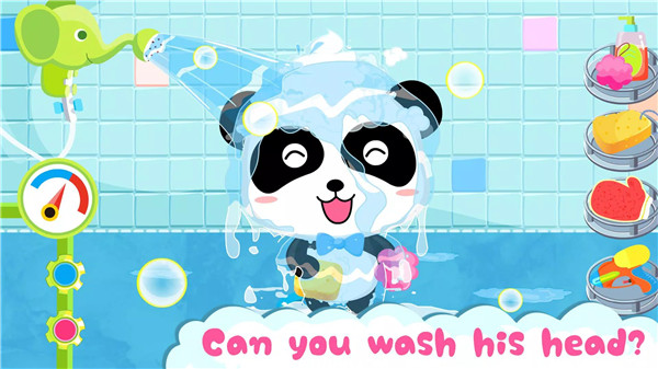 Baby Panda Bath Time screenshot