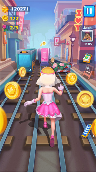 Subway Princess Runner screenshot