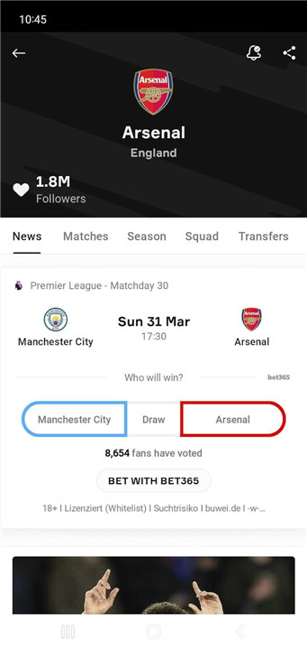 OneFootball screenshot