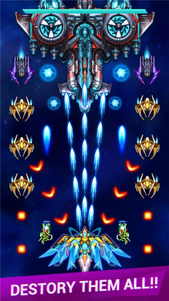 Galaxy sky shooting screenshot