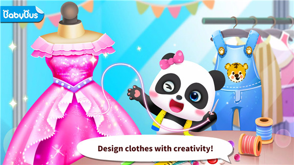 Baby Panda Fashion Dress Up screenshot