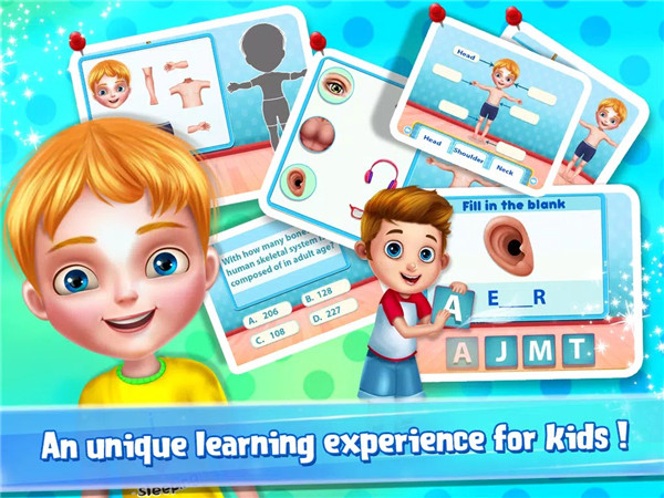 My Body Parts - Human Body Parts Learning for kids