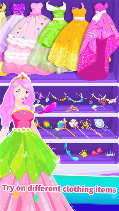 Little Panda Princess Dressup screenshot