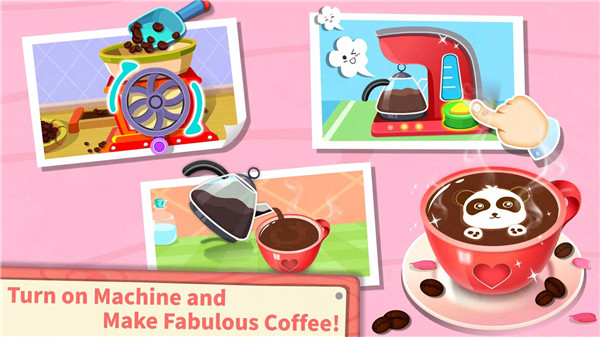 Baby Panda Summer: Café screenshot