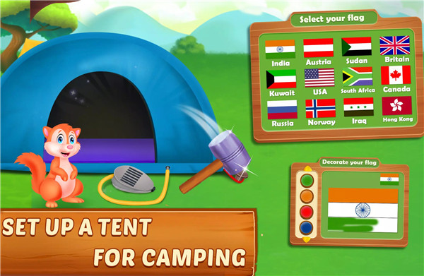 Camping Adventure Game - Family Fun screenshot